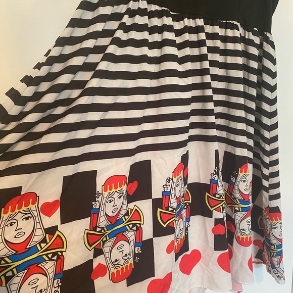 Deck of cards dress. - Picture 3 of 3